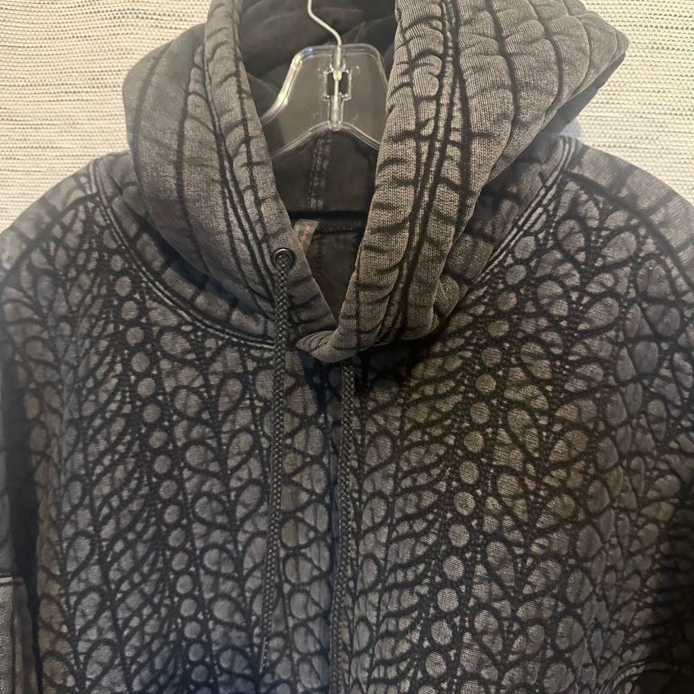 FP Movement by Free People Charcoal Quilted Hoodie